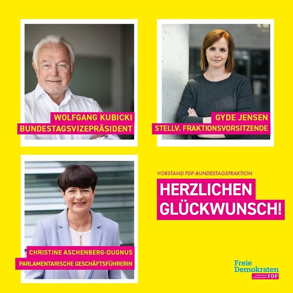 Drei Schleswig-Holsteiner Vorstandsmitglieder