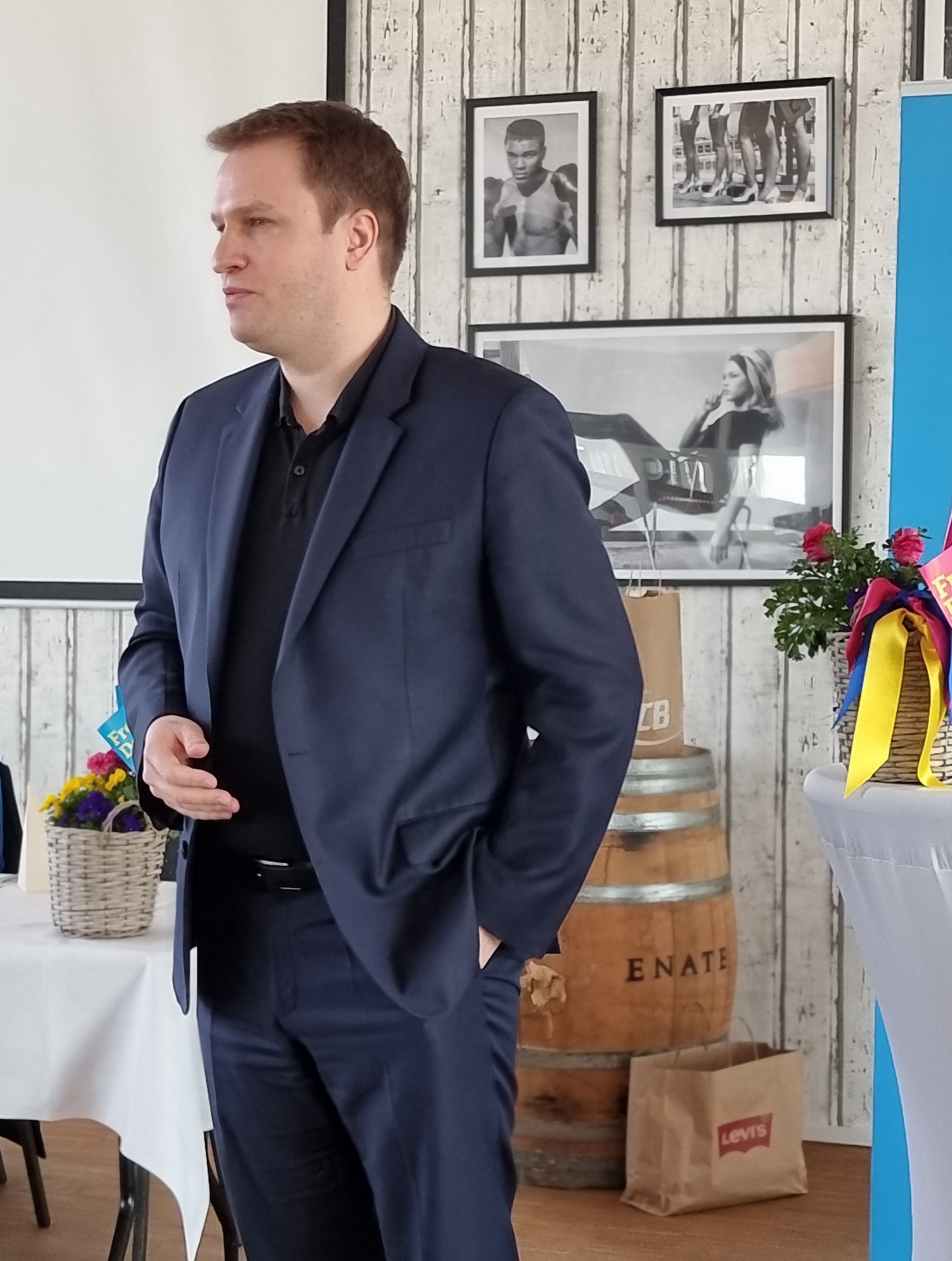 Christopher Vogt, Vorsitzender der Landtagsfraktion
